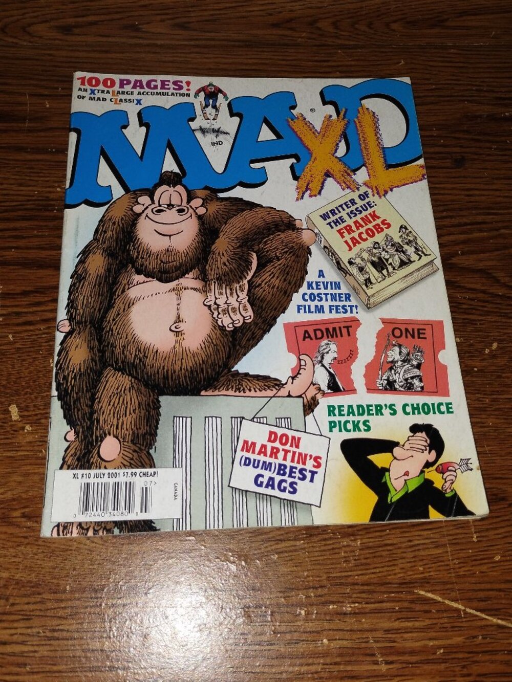 Mad Magazine XL #10 (July 2001)